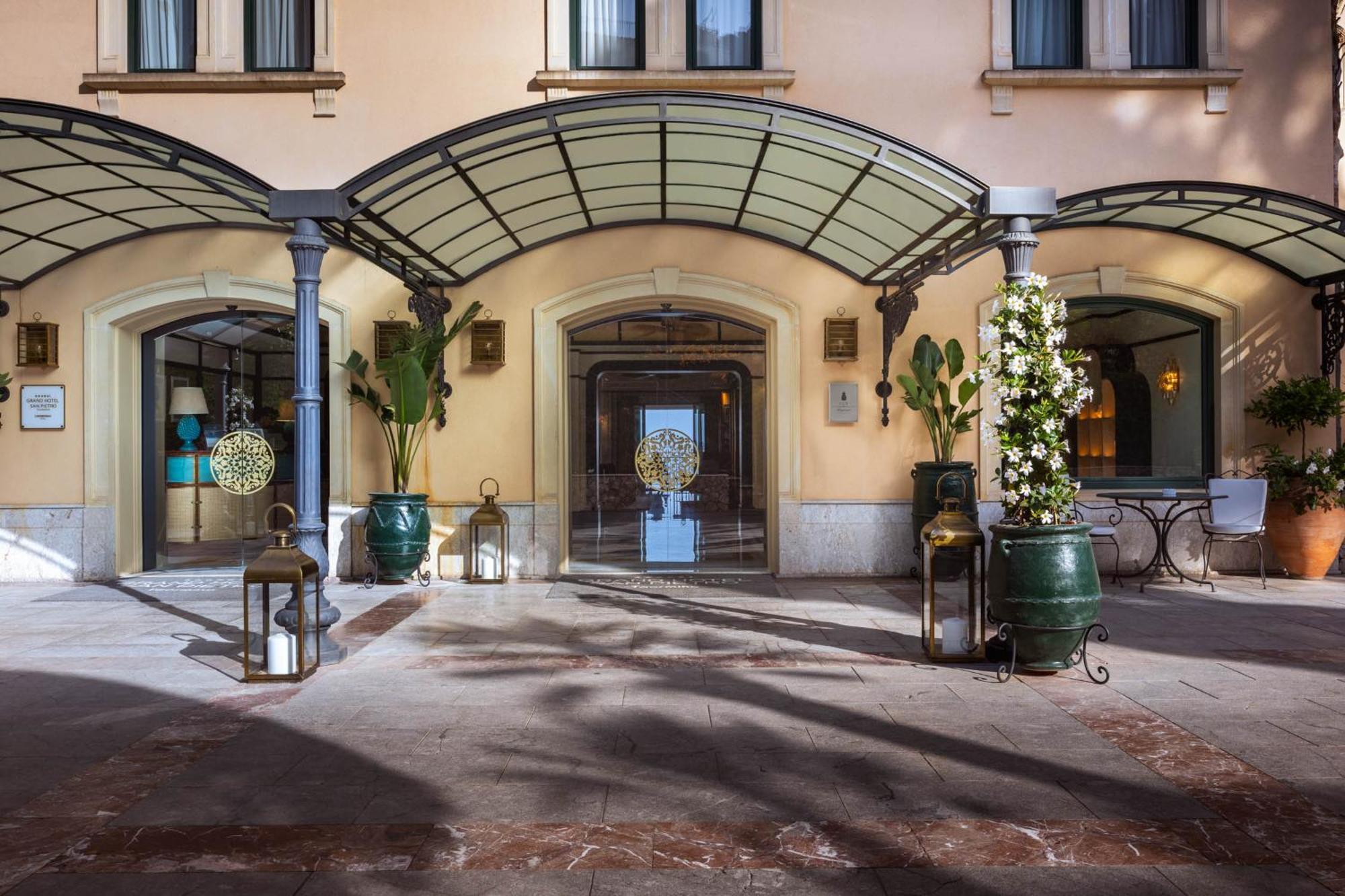 Grand Hotel San Pietro Таормина Экстерьер фото